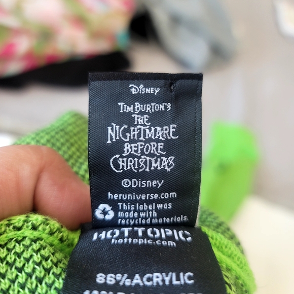 Disney Green Hooded Cardigan with Black Accents - Picture 13 of 15